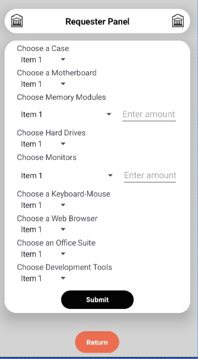 Order dashboard